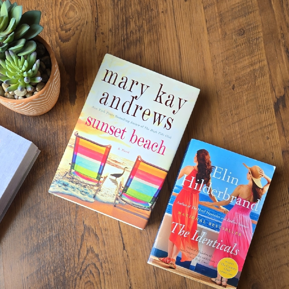 Colorful Beach-Themed Novels Mary Kay Andrews Elin Hilderbrand
